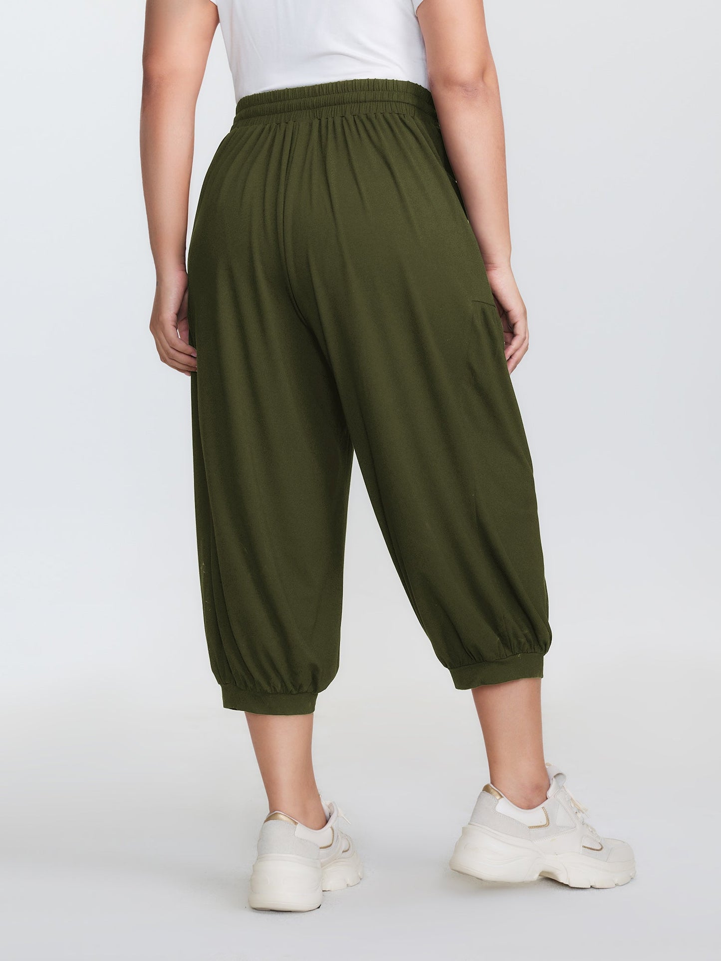 Supersoft Drawstring Cropped Jogger Pants