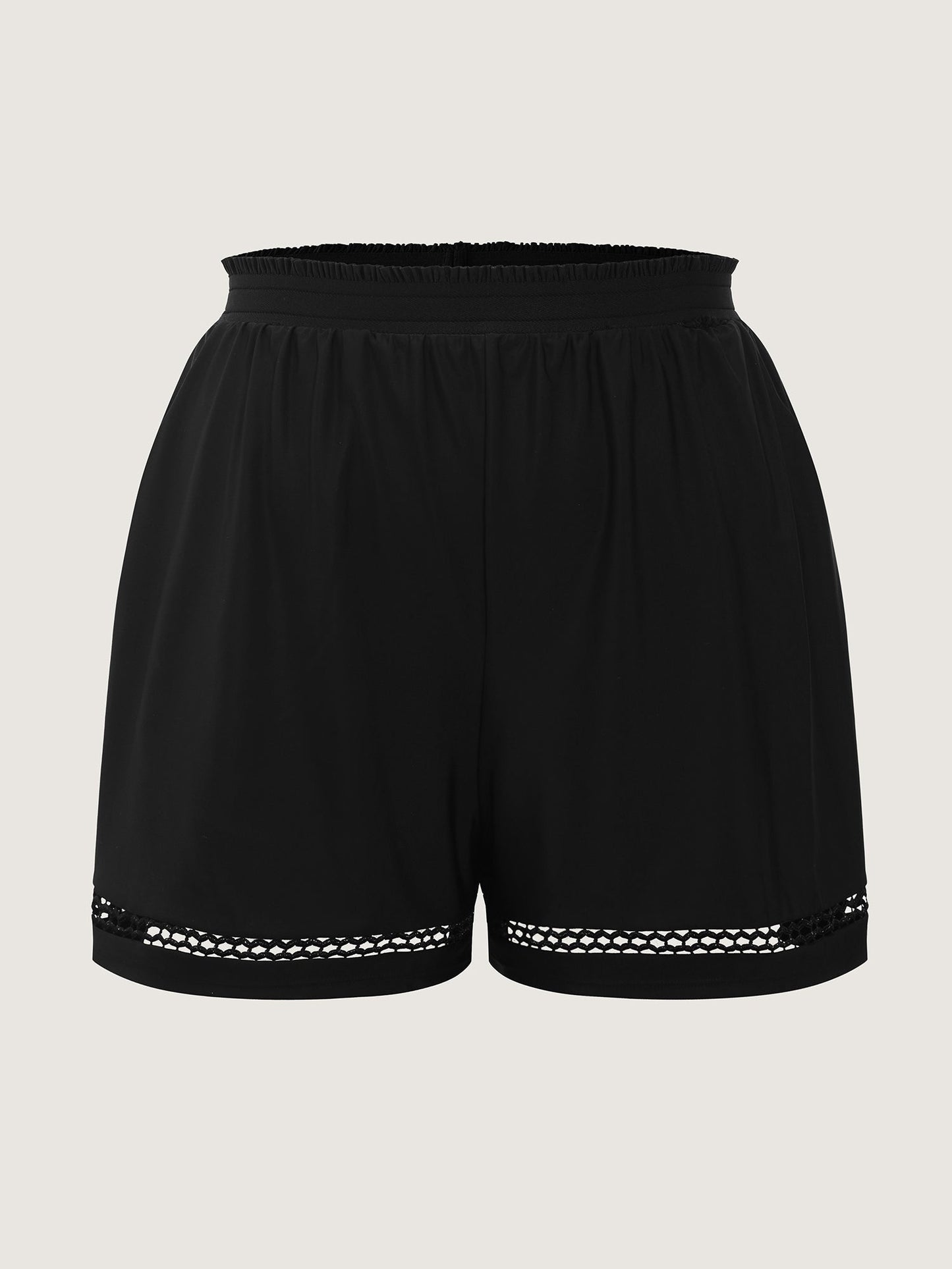 Cut-Out Side Pockets Swim Bottoms
