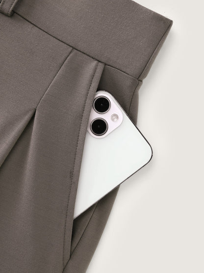 Supersoft Pleated Stretchy Pants