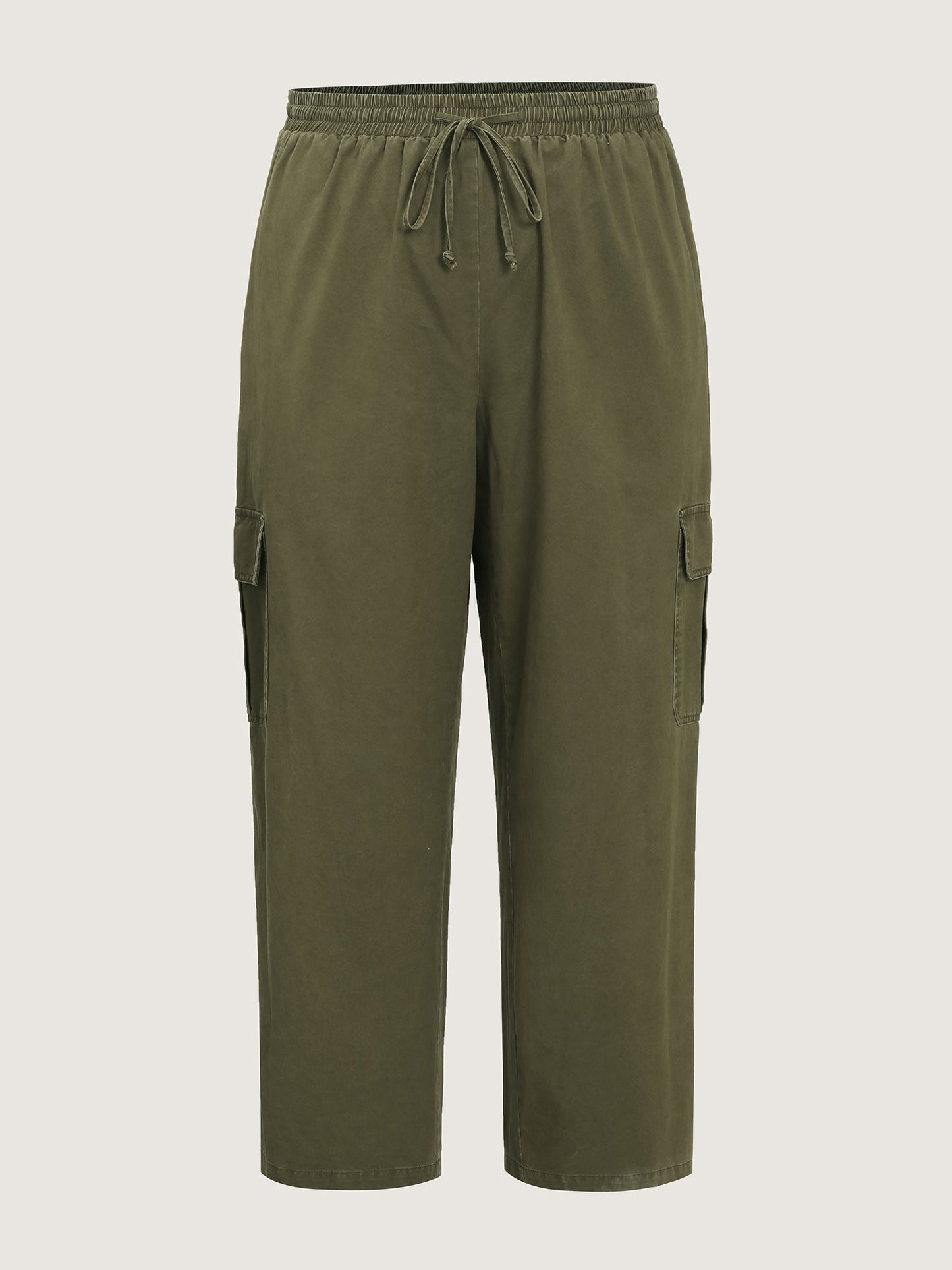 Pure Cotton Distressed Washed Pants