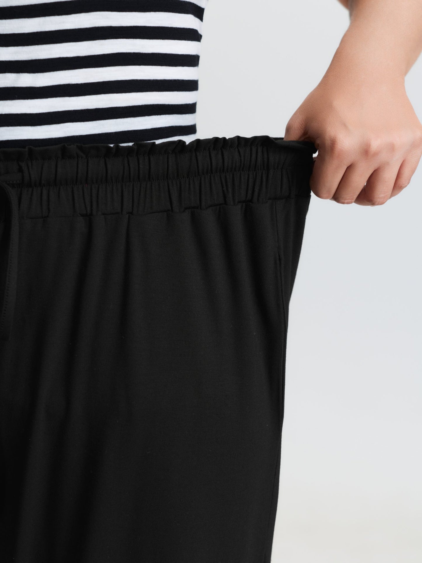 Supersoft Shirred Drawstring Waist Pants