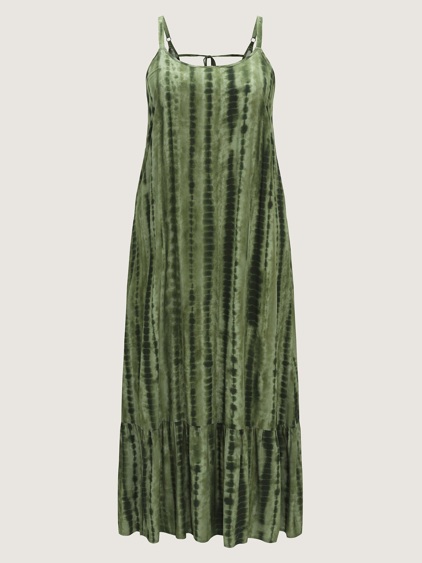 Tie-Dye Effect Cami Maxi Dress