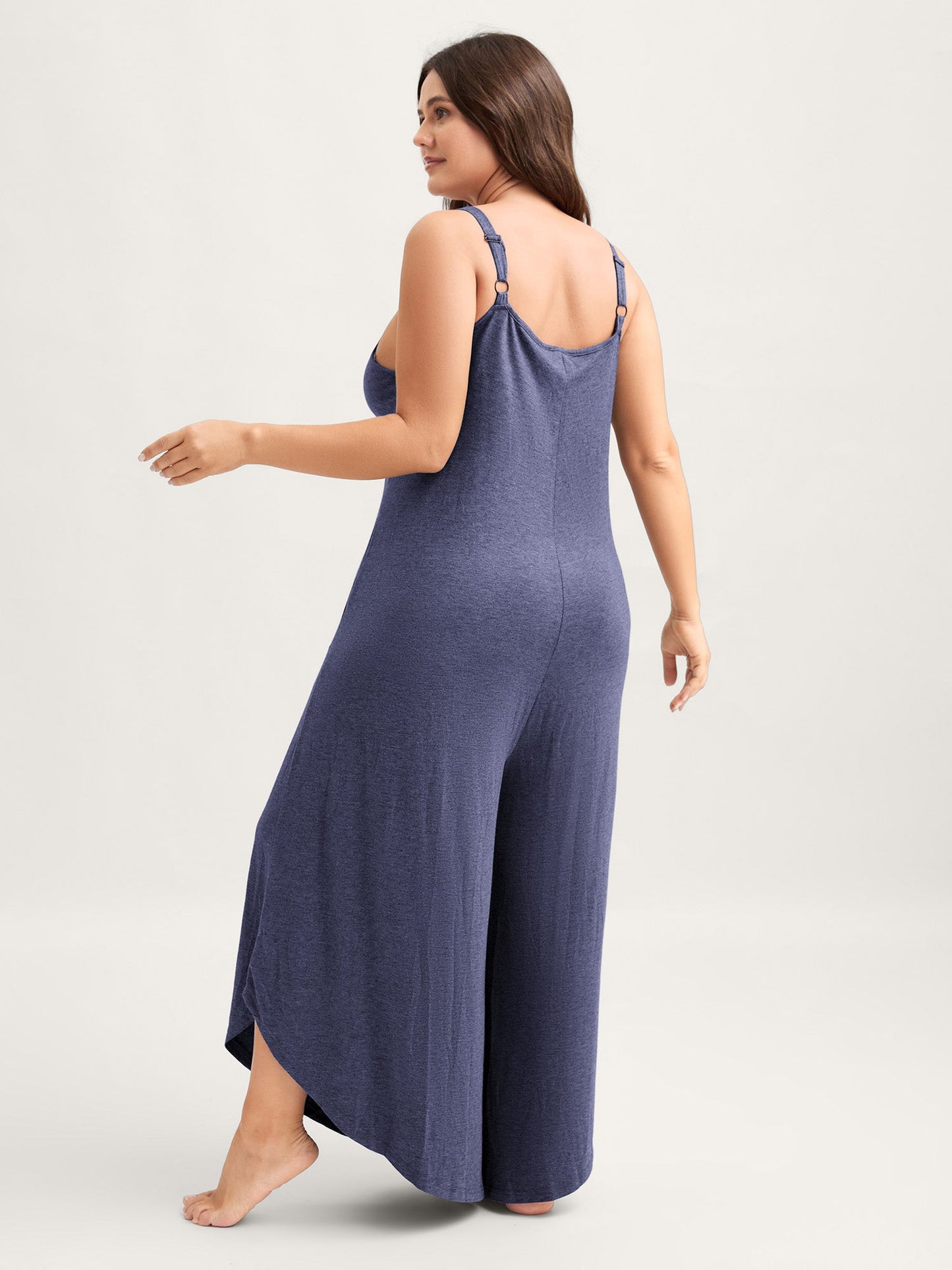 Supersoft Wide-Leg Cami Lounge Jumpsuit