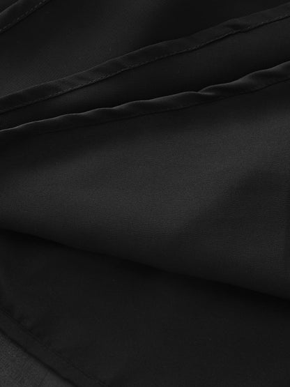 Chiffon Stretchy Waist Flowy Pants