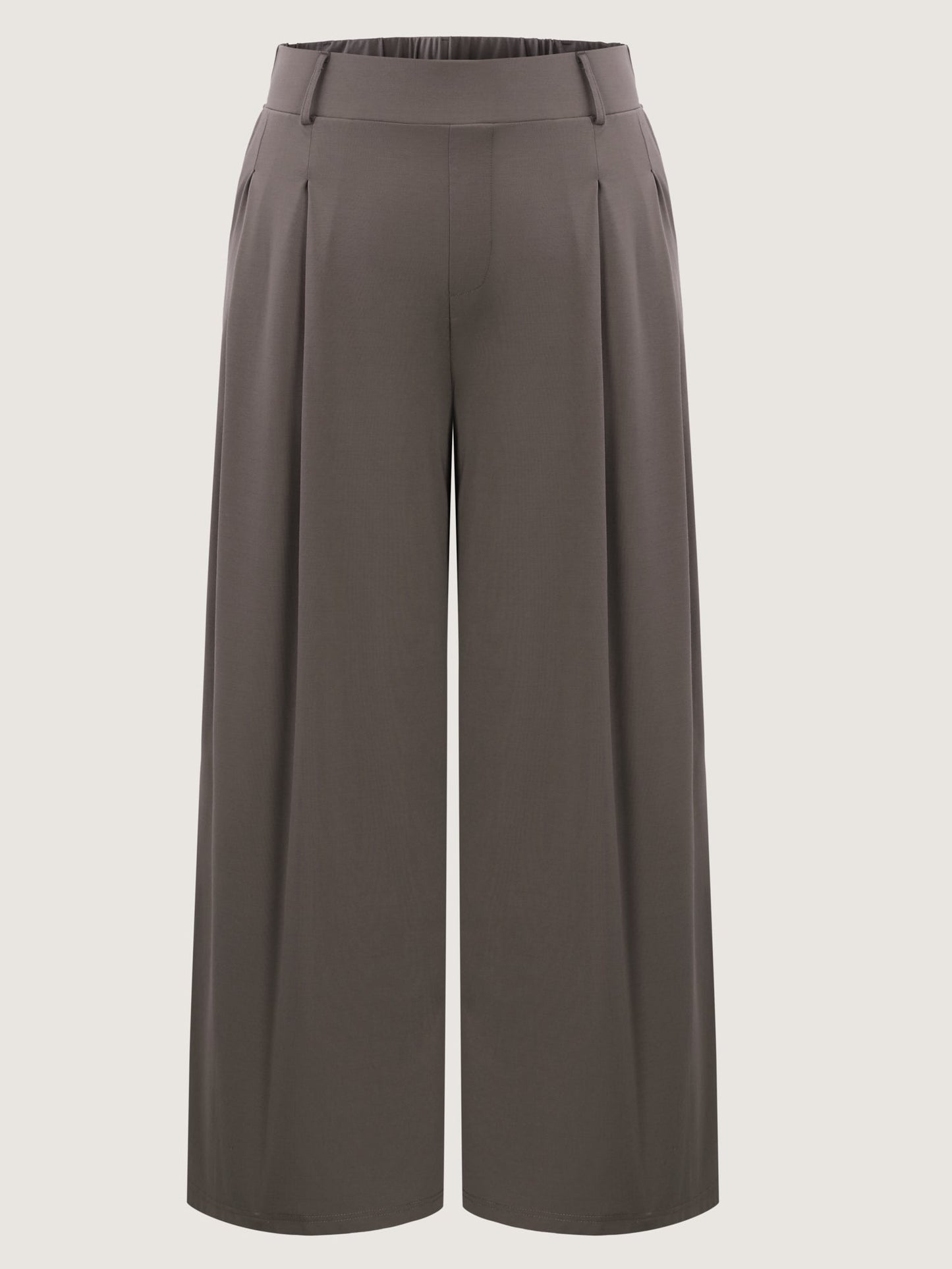 Supersoft Pleated Stretchy Pants