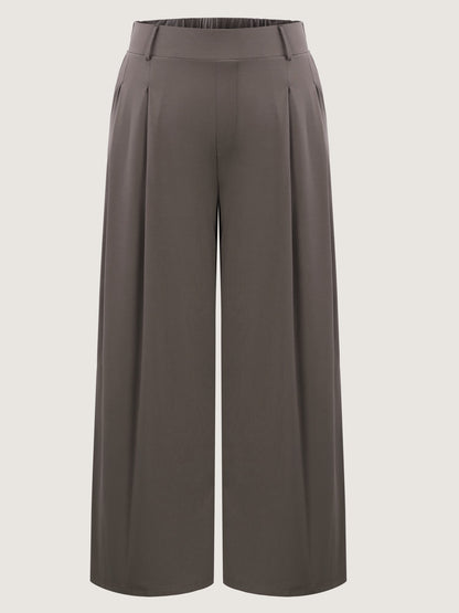 Supersoft Pleated Stretchy Pants