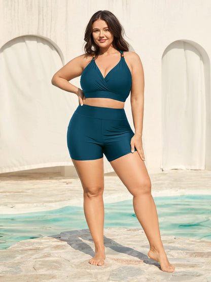 Sculpting Pockets Solid Swim Bottoms