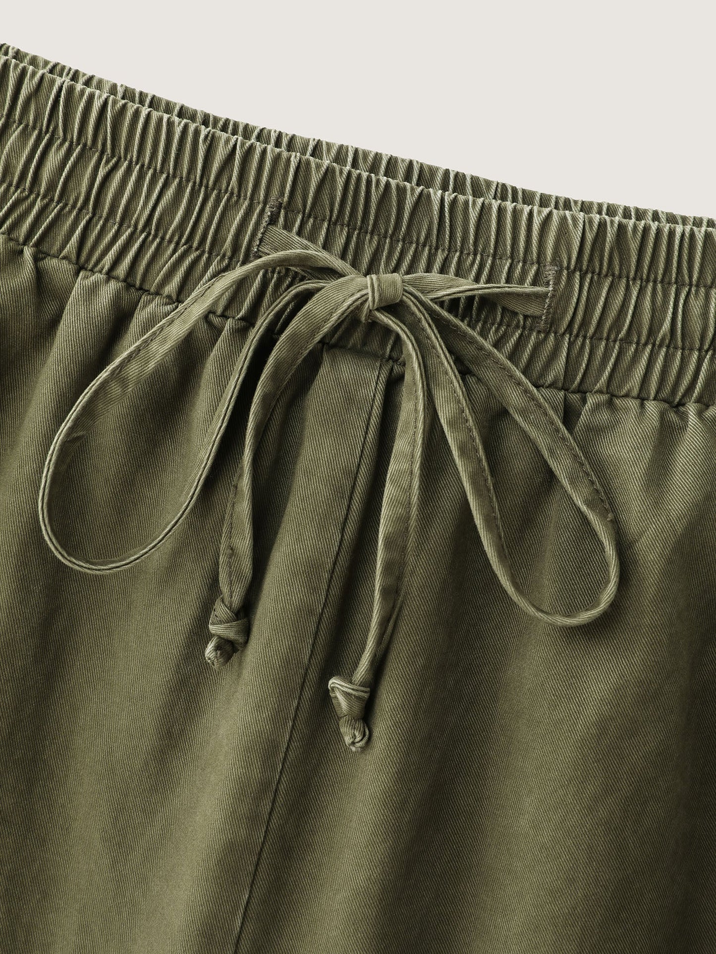 Pure Cotton Distressed Washed Pants