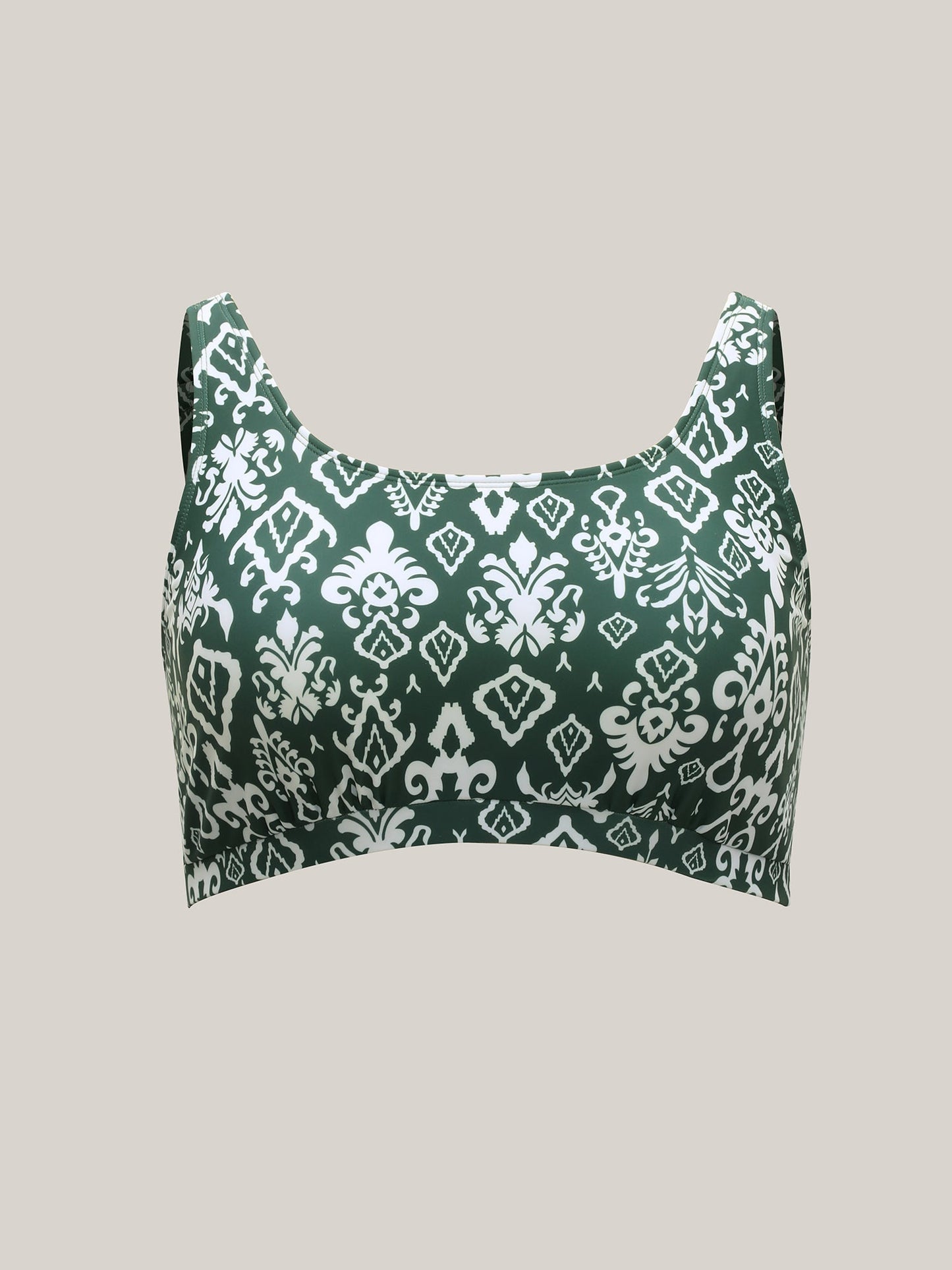 Two-Piece Boho Print Swim Top