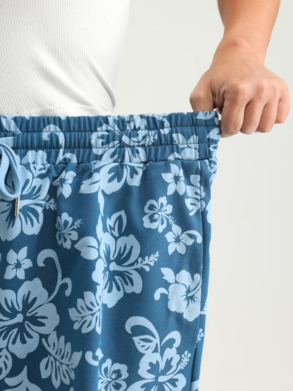 Pure Cotton Beach Floral Print Shorts