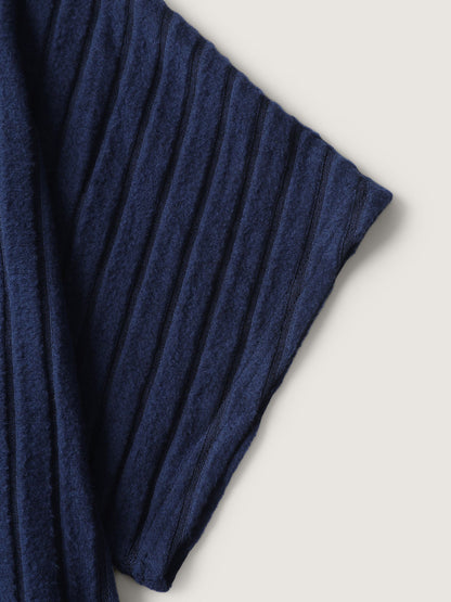 Stretchy Pit Strip Solid Loungewear Set