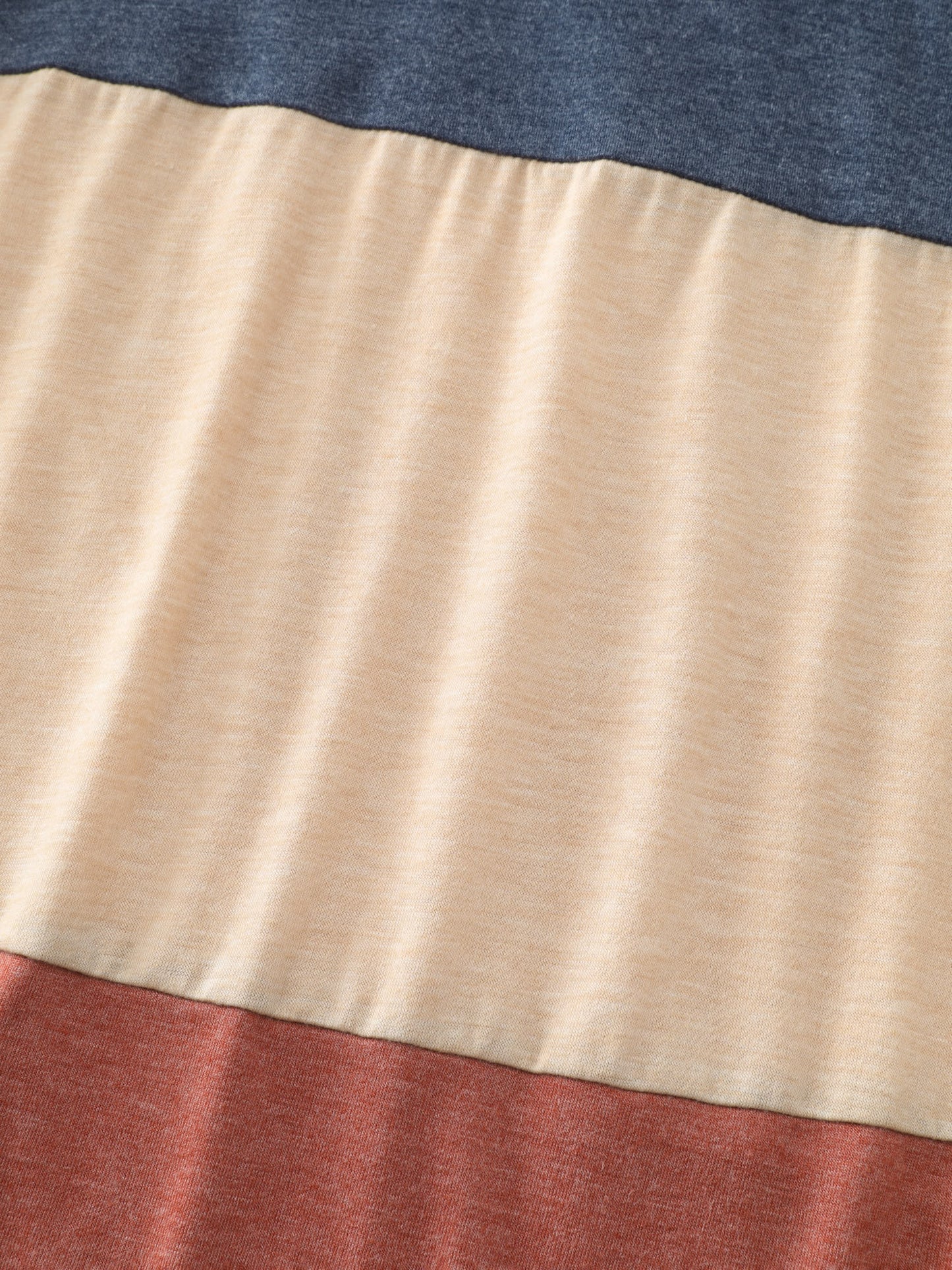 Supersoft Colorblock Twist Hem T-Shirt