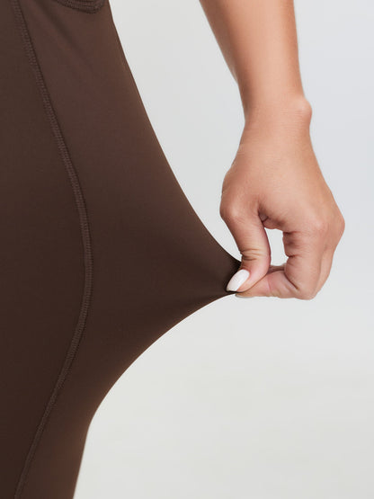 Super Stretchy Crisscross Detail Pockets Leggings
