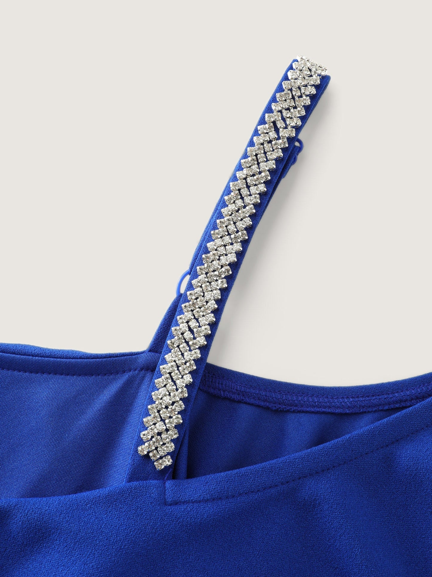 Ruffled Off-Shoulder Waist-Defining Jumpsuit