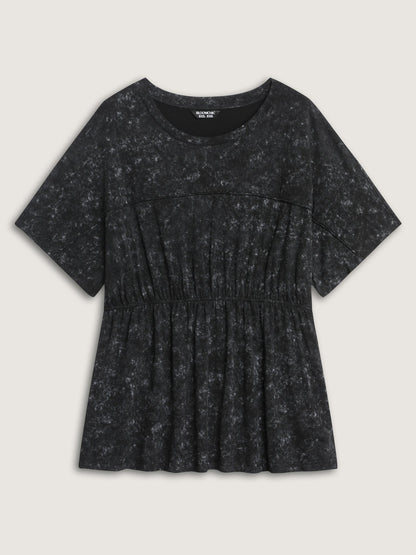 Vintage Wash Raglan Sleeve T-Shirt