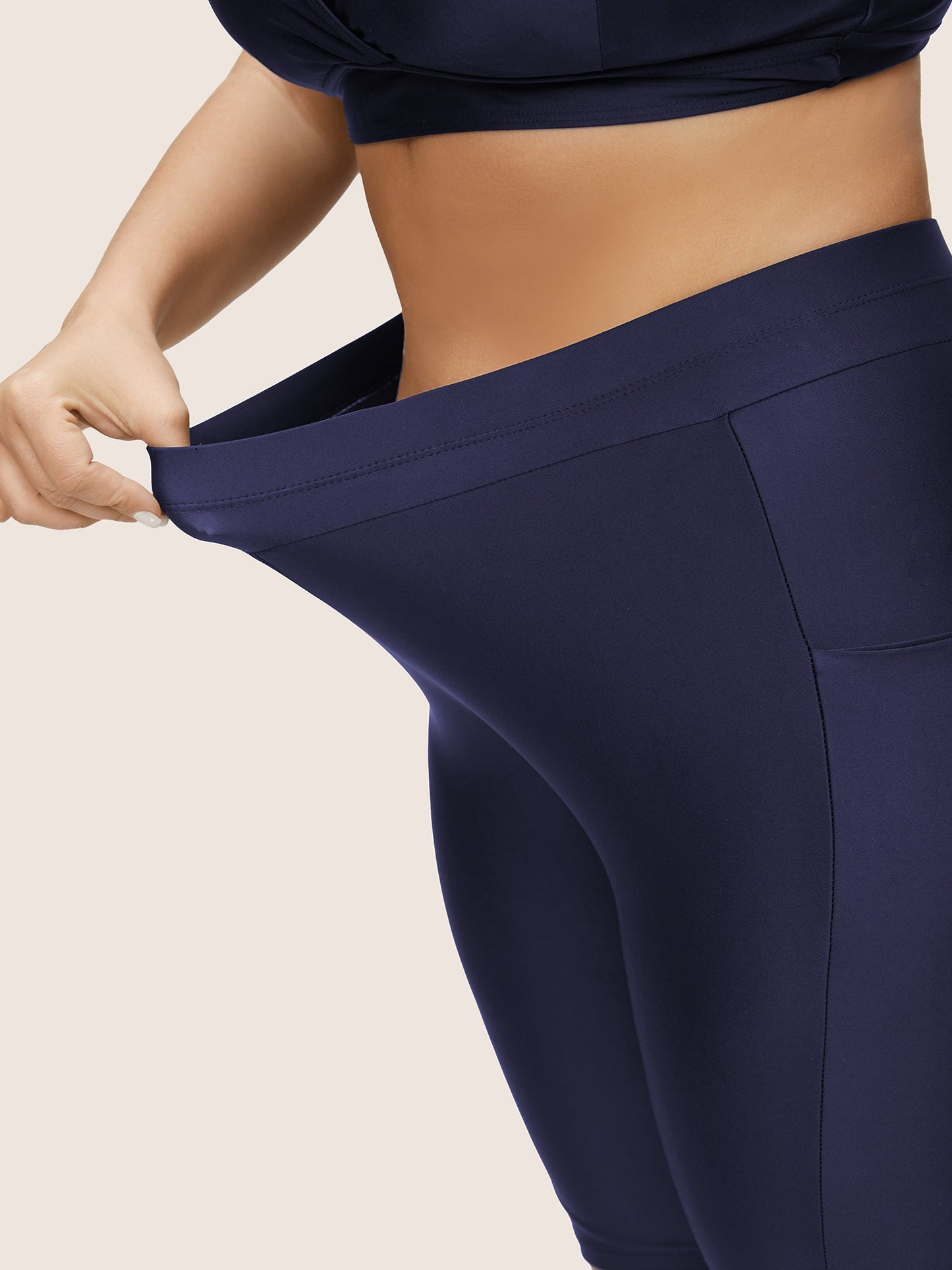 Super Stretchy Pocket Skinny-Fit Swim Bottom