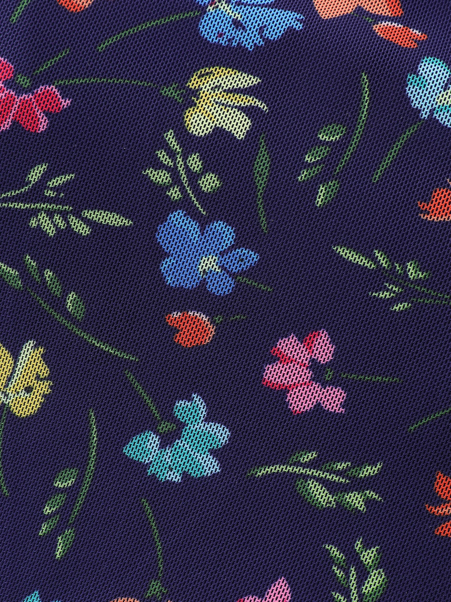 Multi-Color Print Sheer Swim Dress