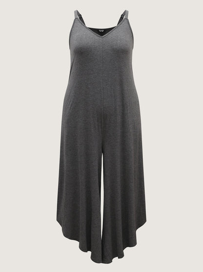 Supersoft Wide-Leg Cami Lounge Jumpsuit