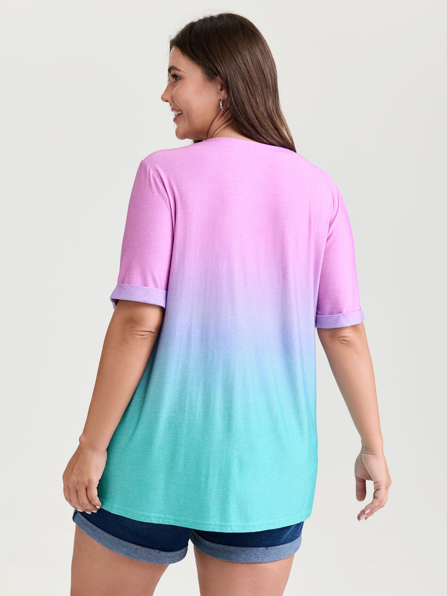 Good Vibes Color Gradient T-Shirt