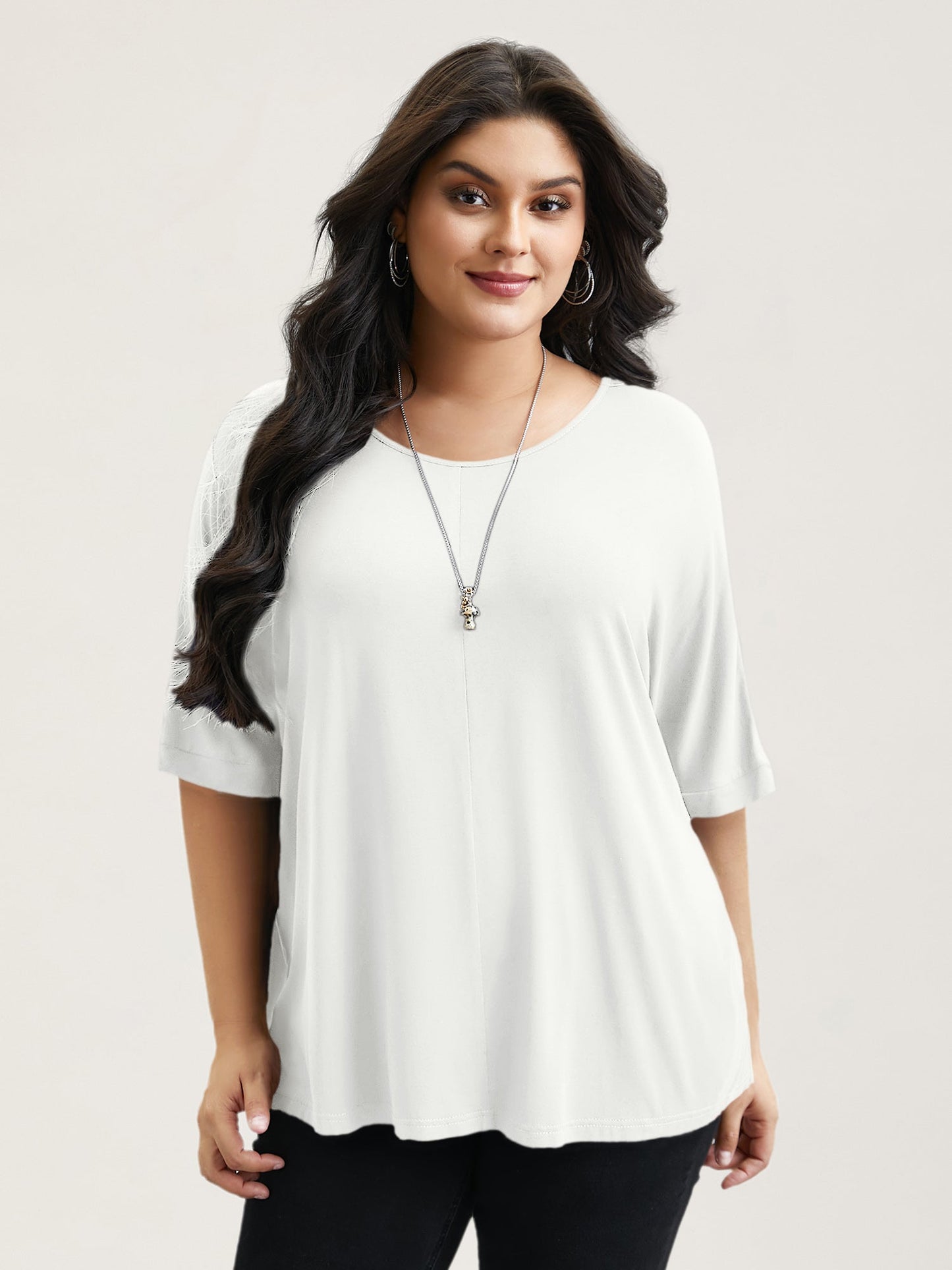Supersoft Round Neck Plain T-Shirt