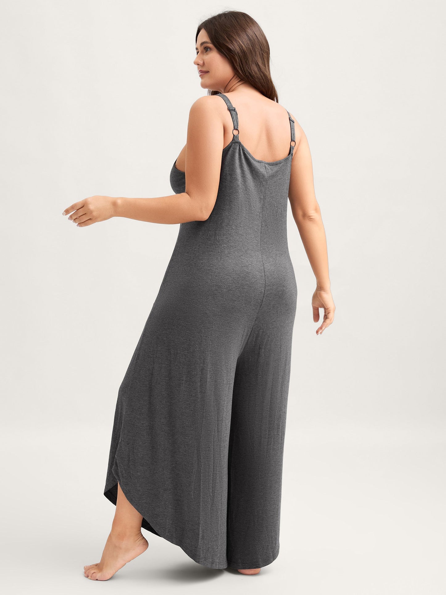 Supersoft Wide-Leg Cami Lounge Jumpsuit