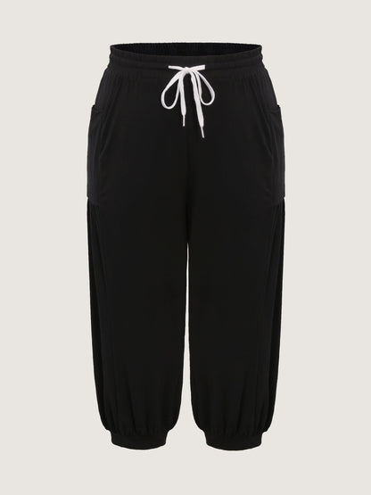 Supersoft Drawstring Cropped Jogger Pants