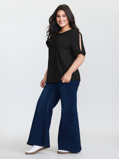 Supersoft Half-Sleeve Crewneck T-Shirt