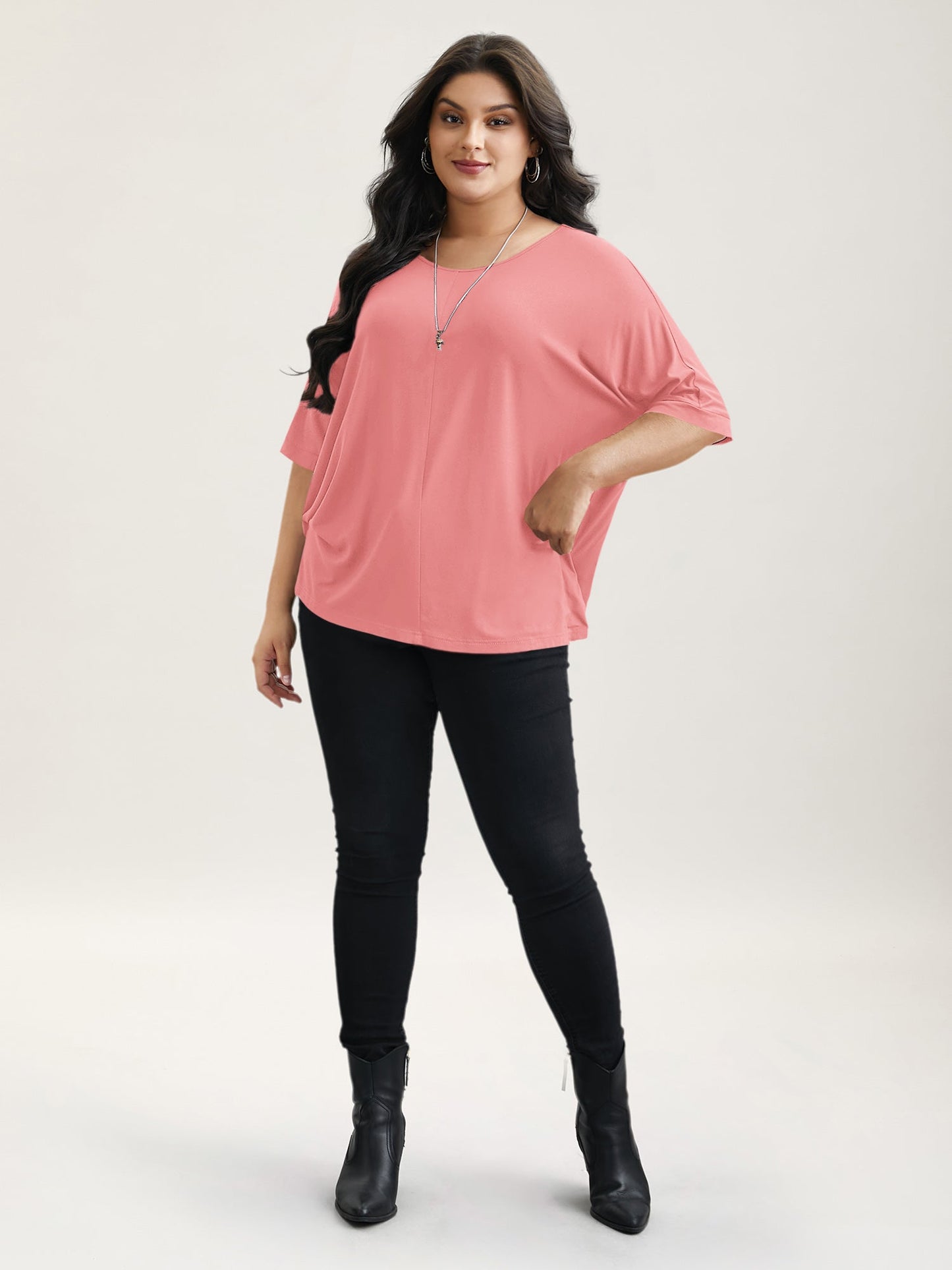 Supersoft Round Neck Plain T-Shirt