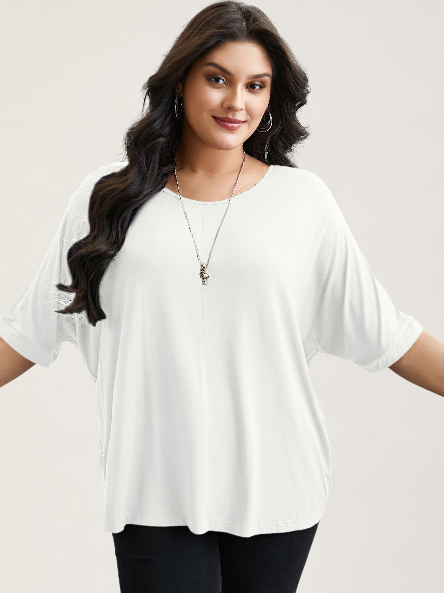 Supersoft Round Neck Plain T-Shirt