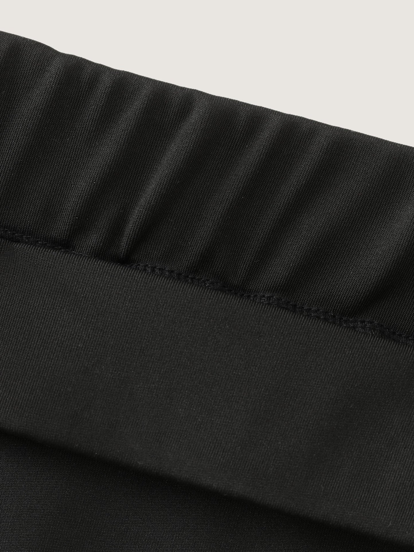 Stretchy Hem Ties Cropped Jogger Leggings