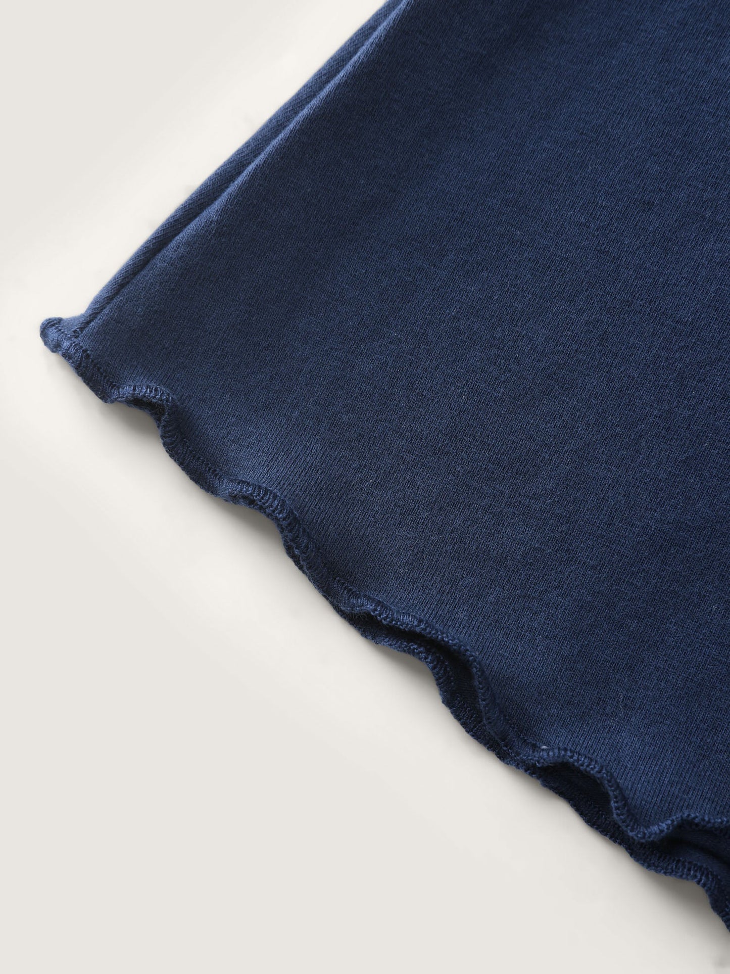 Cotton Plain Round Neck Fitted T-Shirt