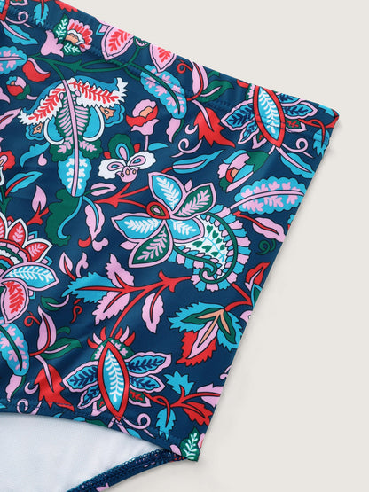 Sunkissed Floral Print Swim Dress