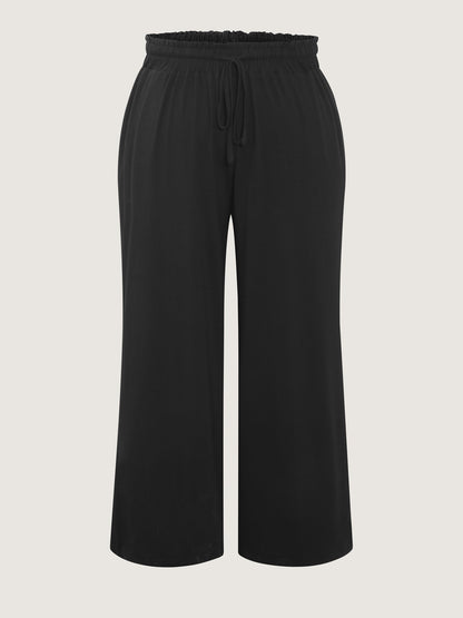 Supersoft Shirred Drawstring Waist Pants