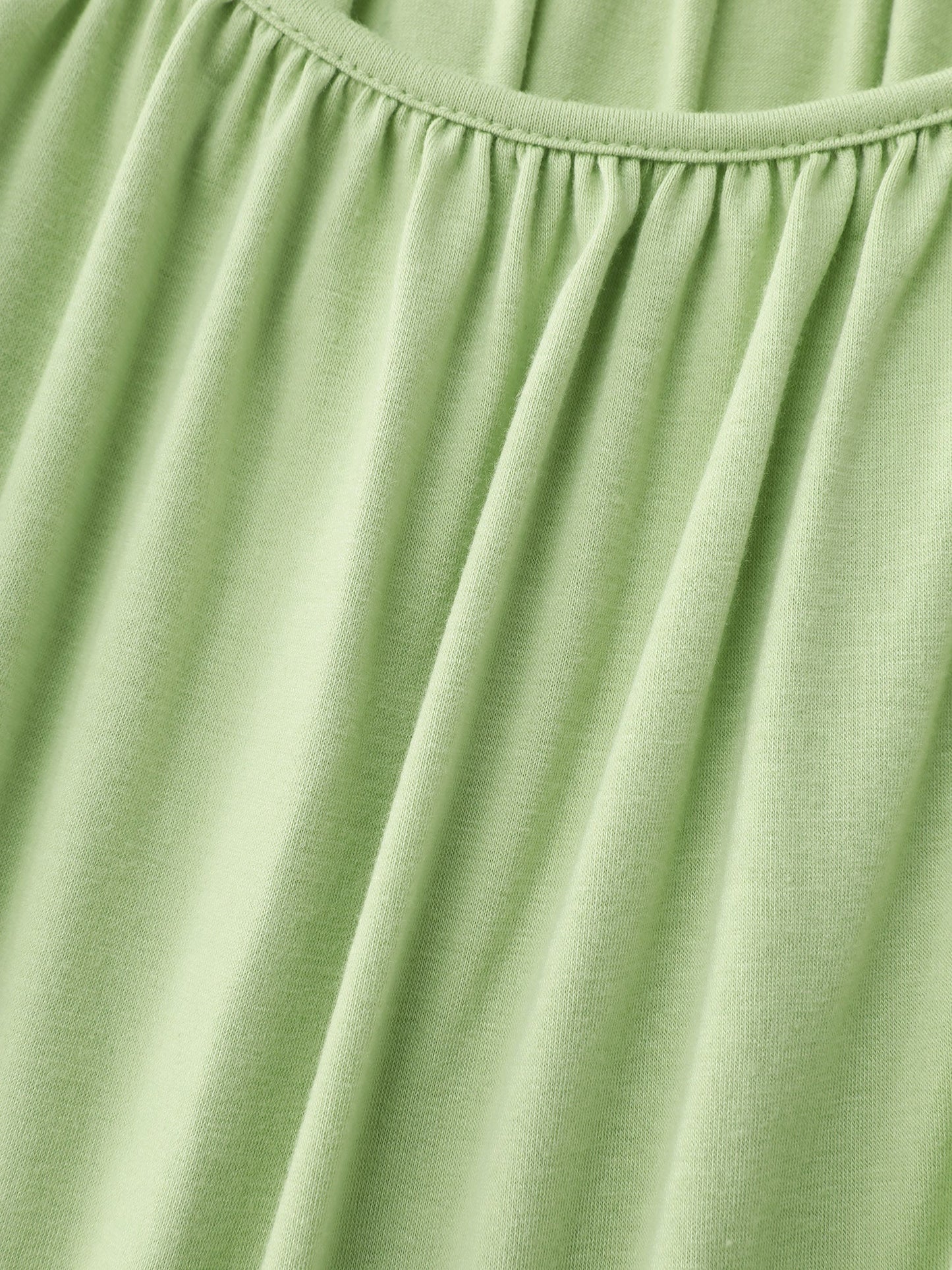 Ruffled Cut-Out Shoulder Flared Sleeve Top