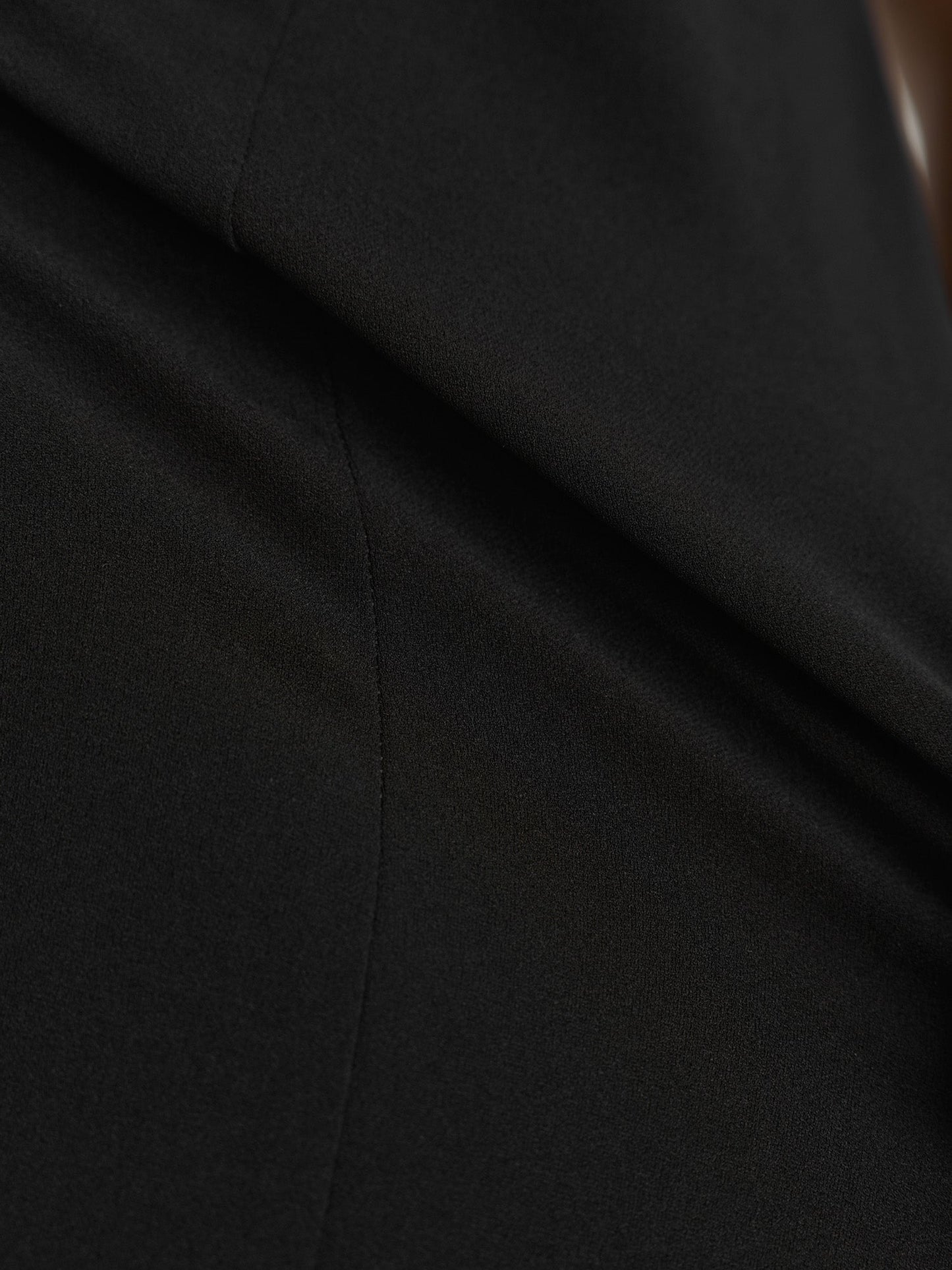 Polo Collar Button Detail Pockets Knee Dress