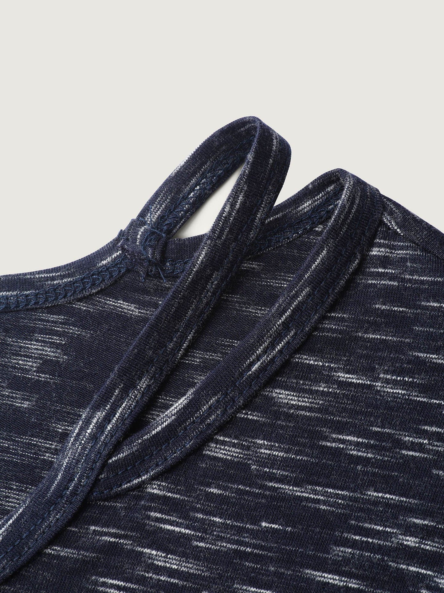 Heather Cut-Out Neckline T-Shirt