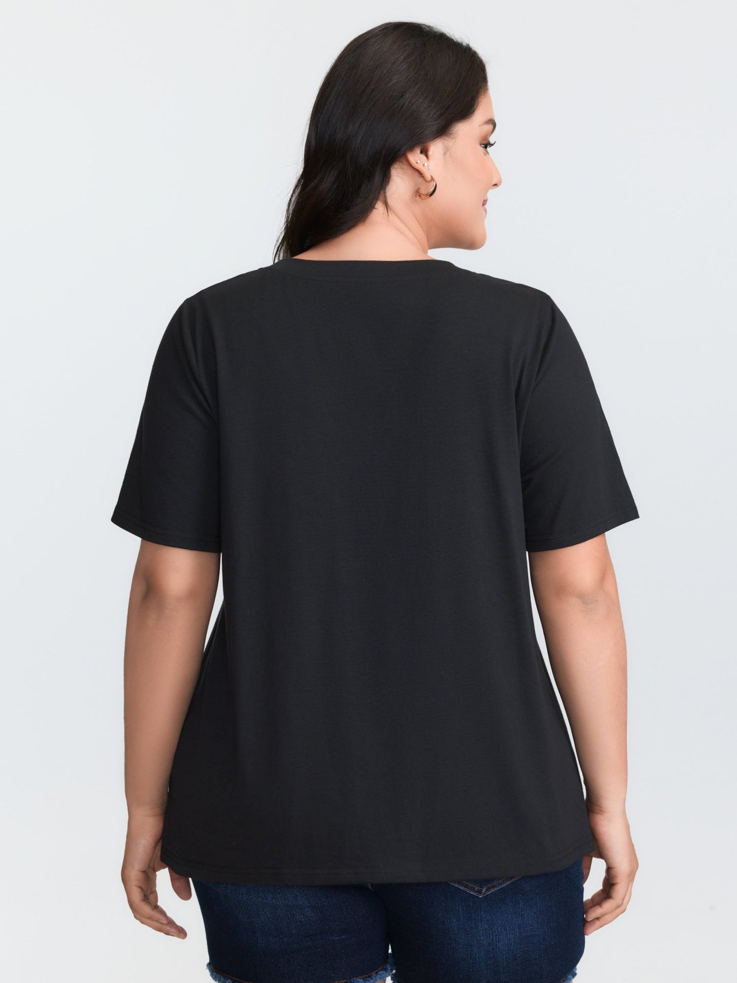 Supersoft Multi-Color Heart Print T-Shirt