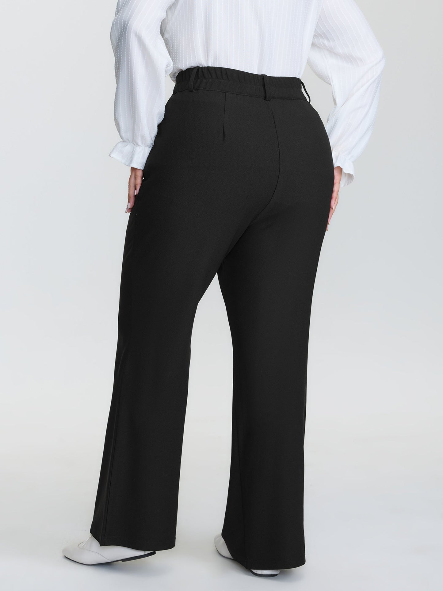 Supersoft Stretchy Plain Bootcut Pants