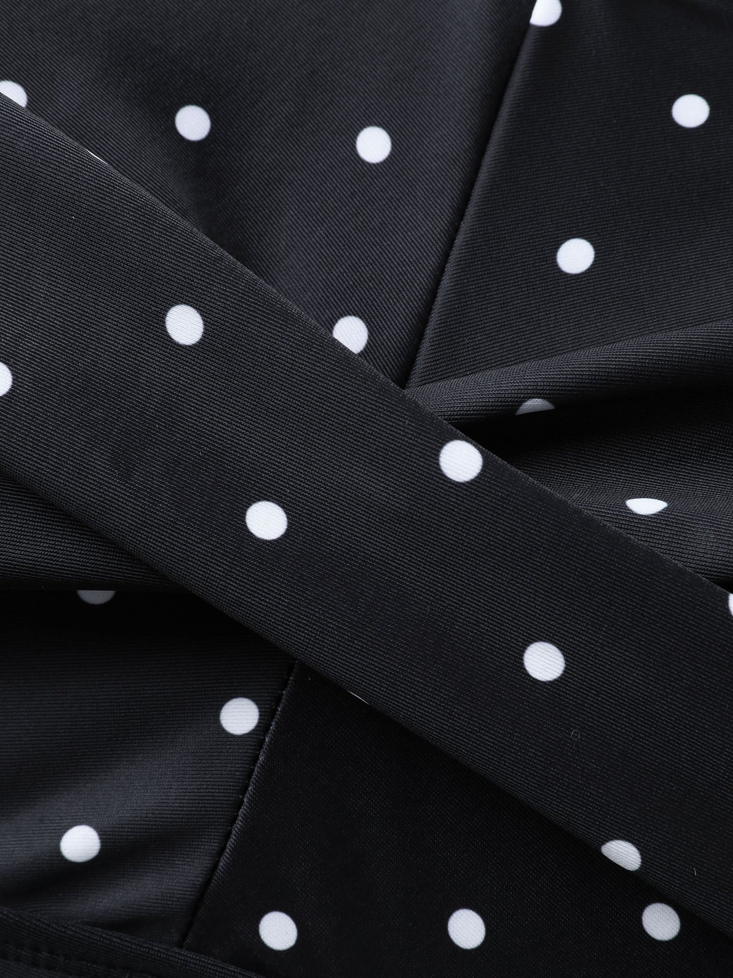 Polka Dots Twist One-Piece Swimsuit