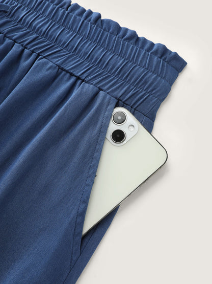 Supersoft Denim-Like Wide Leg Pants