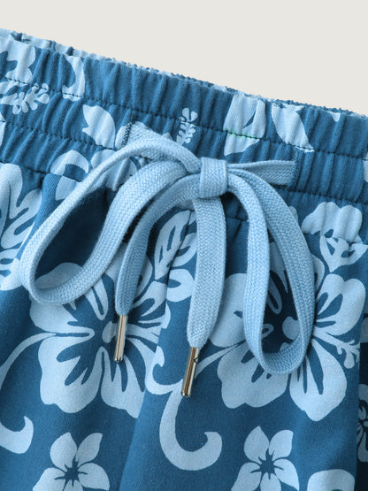 Pure Cotton Beach Floral Print Shorts