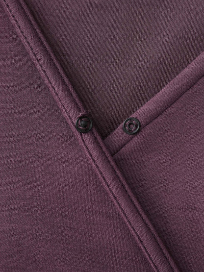 Supersoft Side Knot Metal Detail Midi Dress