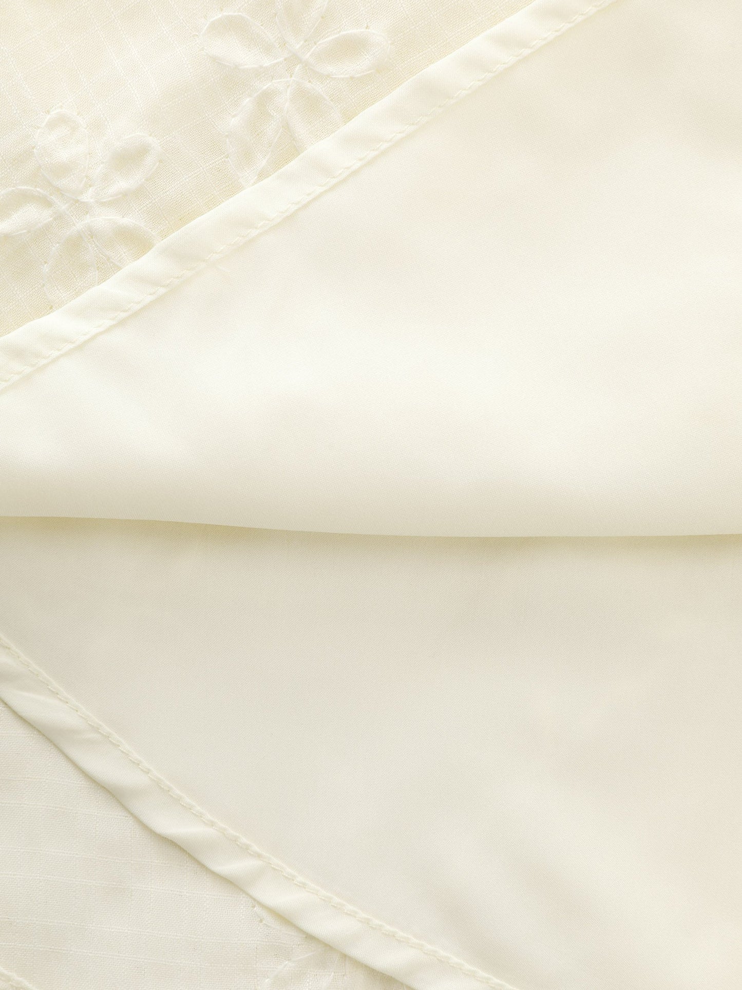 Ruched Bodice Textured Babydoll Blouse