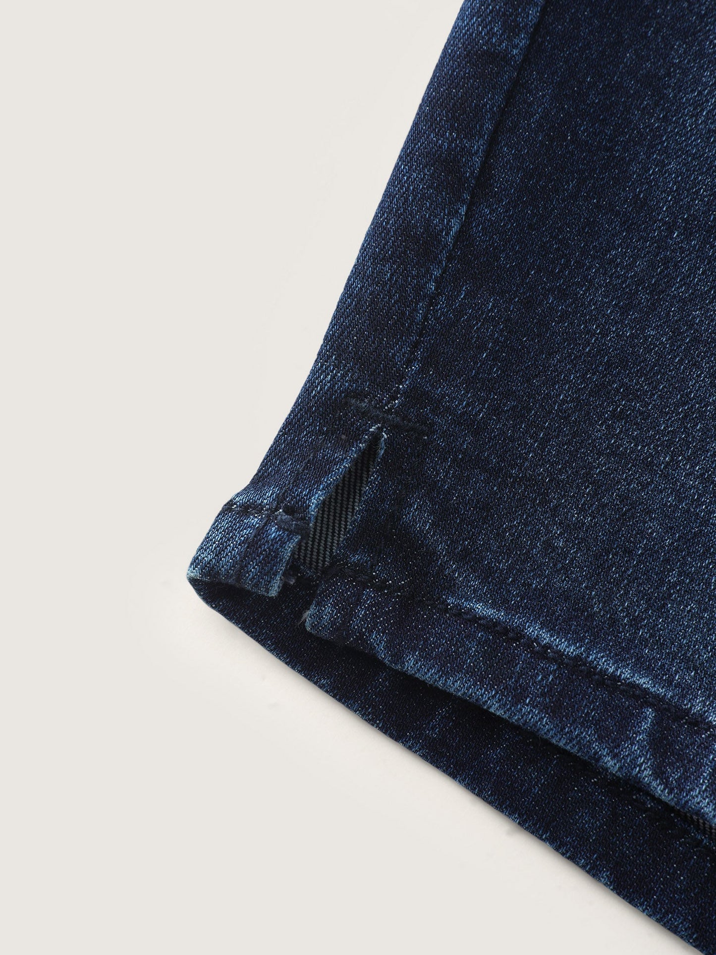 Stretchy Skinny-Fit Denim Shorts