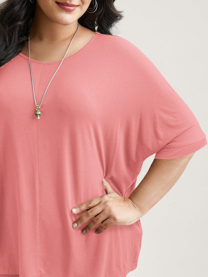 Supersoft Round Neck Plain T-Shirt