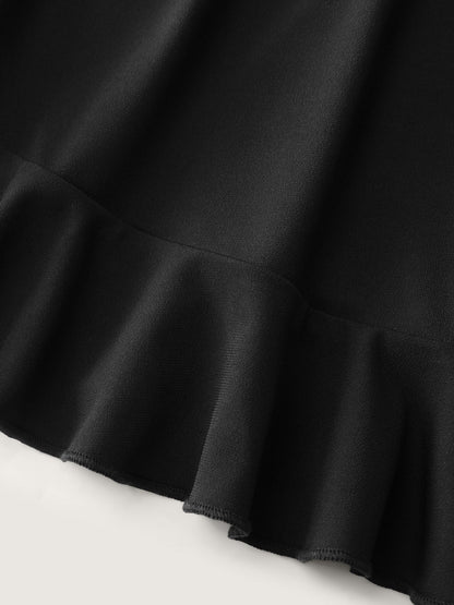 Lotus Leaf Wide-Leg Shorts