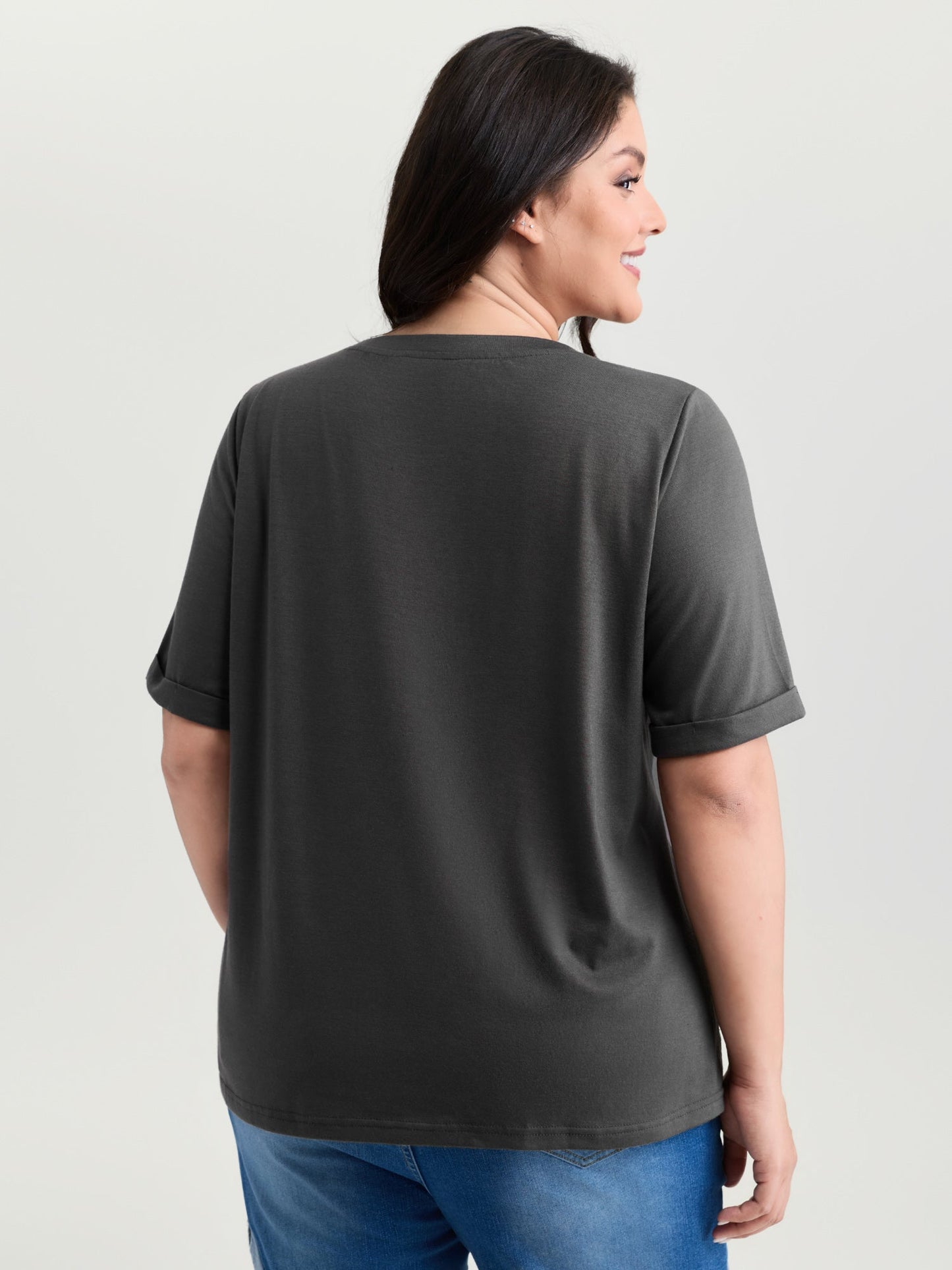Supersoft Hot Fix Rhinestone T-Shirt
