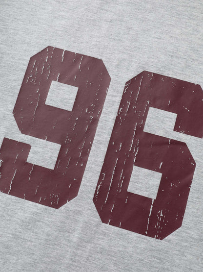 Supersoft Raglan Sleeve Printed T-Shirt