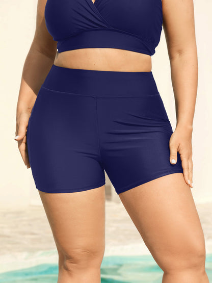 Sculpting Pockets Solid Swim Bottoms