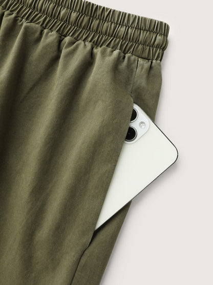 Pure Cotton Distressed Washed Pants